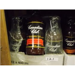 CANADIAN CLUB BBQ SAUCE - 12 X 400ML - HICKORY BOLD