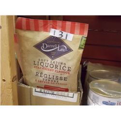 STRAWBERRY LICORICE - 6X200 GRAM PACKAGES