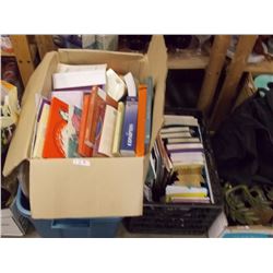 BOX OF ASSORTED BOOKS - 4 TTL