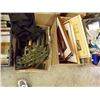 Image 1 : BOX OF PICTURES AND FRAMES  + BOX MISC = 2 TTL