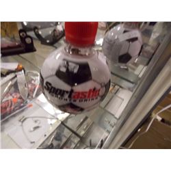 GLASS SPORTS JAR FULL OF PENNIES