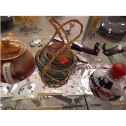 ORIENTAL GINGER JAR AND CONTENTS