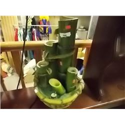 BAMBOO DESIGNED TABLE FOUNTAIN - AS-IS