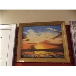 PAINTED PICTURES - BIRDS IN MARSH