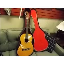 ACOUSTIC GUITAR AND CASE