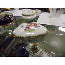 HAND PAINTED TRINKET BOX WITH LID - BIWFUM