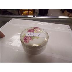 ROUND TRINKET BOX WITH LID