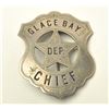 Image 1 : Glace Bay (Nova Scotia) Deputy Chief badge, hallmarked
