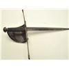 Image 3 : Left handed iron dagger, approximately 18&#8221; overall with