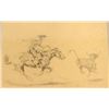 Image 2 : Pencil drawing on paper signed lower right &#8220;O.