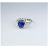 Image 3 : Amazing ladies ring featuring a fine Cornflower blue