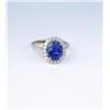 Image 4 : Amazing ladies ring featuring a fine Cornflower blue