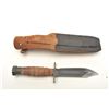 Image 2 : Ontario 5-99 pilot survival knife with scabbard. In