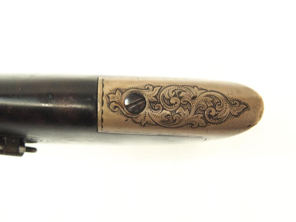1860 Henry rifle period engraved in deluxe scroll