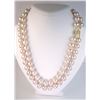 Image 3 : Elegant ladies 18 inch double strand of cultured