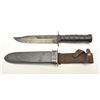 Image 2 : MK2 knife and scabbard by Utica Cutlery Co.