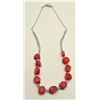 Image 1 : One strand of rare Italian red coral in