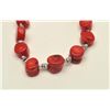 Image 2 : One strand of rare Italian red coral in