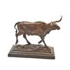 Image 2 : Original bronze casting of steer, #126 of 250