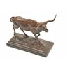 Image 3 : Original bronze casting of steer, #126 of 250