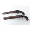 Image 10 : Pair of dueling pistols by Wood of Brunton,