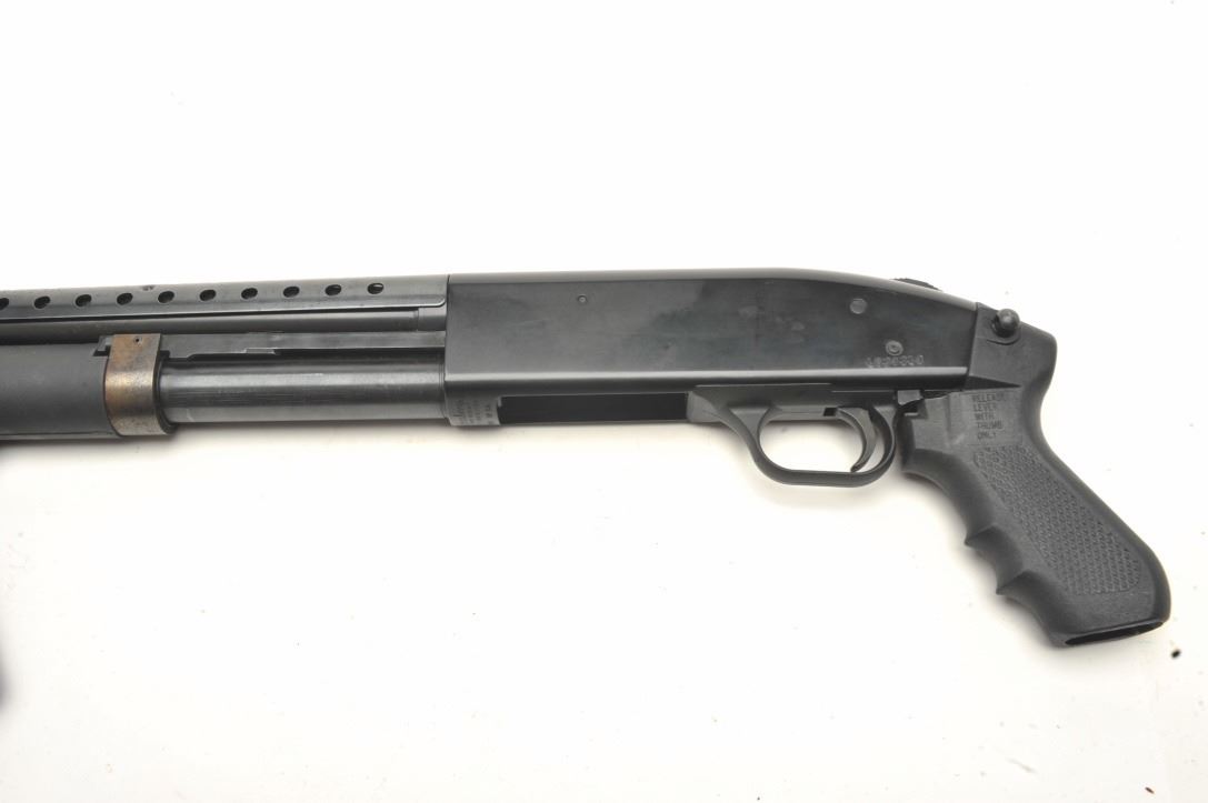 Mossberg Model 590 pump action pistol grip shotgun
