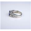 Image 3 : Gorgeous ladies ring set with an oval Tanzanite