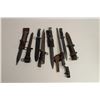 Image 1 : Bonanza lot of 8 misc. military bayonets, all