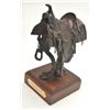Image 2 : Original bronze casting of Texas star saddle signed