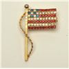 Image 3 : 6 Vintage pins costume jewelry, non gold. Est:$50-100