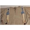 Image 4 : Buckskin and beaded war shirt for Rendezvous and