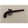 Image 3 : Unmarked American single shot percussion pistol of New