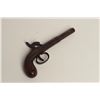 Image 4 : Unmarked American single shot percussion pistol of New