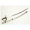 Image 8 : Reproduction Cavalry sword and metal scabbard.