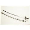 Image 9 : Reproduction Cavalry sword and metal scabbard.