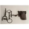 Image 1 : Lot including an eagle bit; a pair of spurs,