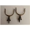 Image 4 : Lot including an eagle bit; a pair of spurs,