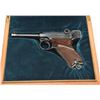 Image 3 : Custom wood cased Erma baby Luger semi-automatic pistol,