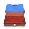 Image 1 : Custom presentation double wood case for set consisting
