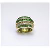 Image 2 : Spectacular ladies ring fine set with 24 round
