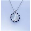 Image 3 : Amazing ladies pendant featuring a fine star Moonstone