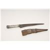 Image 2 : Silver handled dagger from North Africa with leather