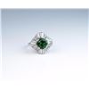 Image 1 : Dazzling ladies ring featuring an intense green Chrome
