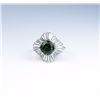 Image 2 : Dazzling ladies ring featuring an intense green Chrome