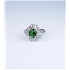 Image 4 : Dazzling ladies ring featuring an intense green Chrome