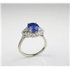 Image 3 : Dazzling ladies designer ring featuring a fine Tanzanite