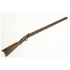 Image 3 : American O/U mule ear percussion rifle shotgun circa