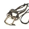 Image 2 : Cowboy studded headstall with Visalia &#8220;Humane&#8221; polo style