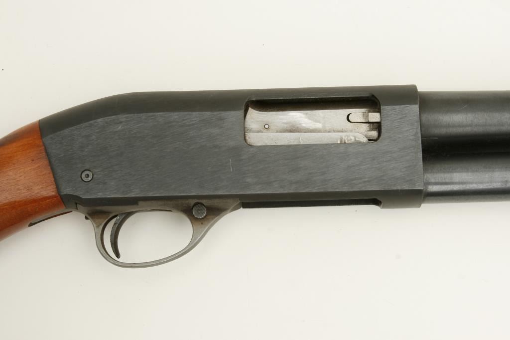 High Standard pump action shotgun, 12 gauge, serial