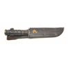 Image 3 : U.S.M.C. fighting knife Vietnam era with plated blade